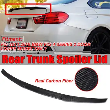 

M4 Style Real Carbon Fiber Car Trunk Boot Lip Spoiler Wing Lid Big For BMW F32 4 Series 428i 435i 2Dr For Coupe Model 2013-2019