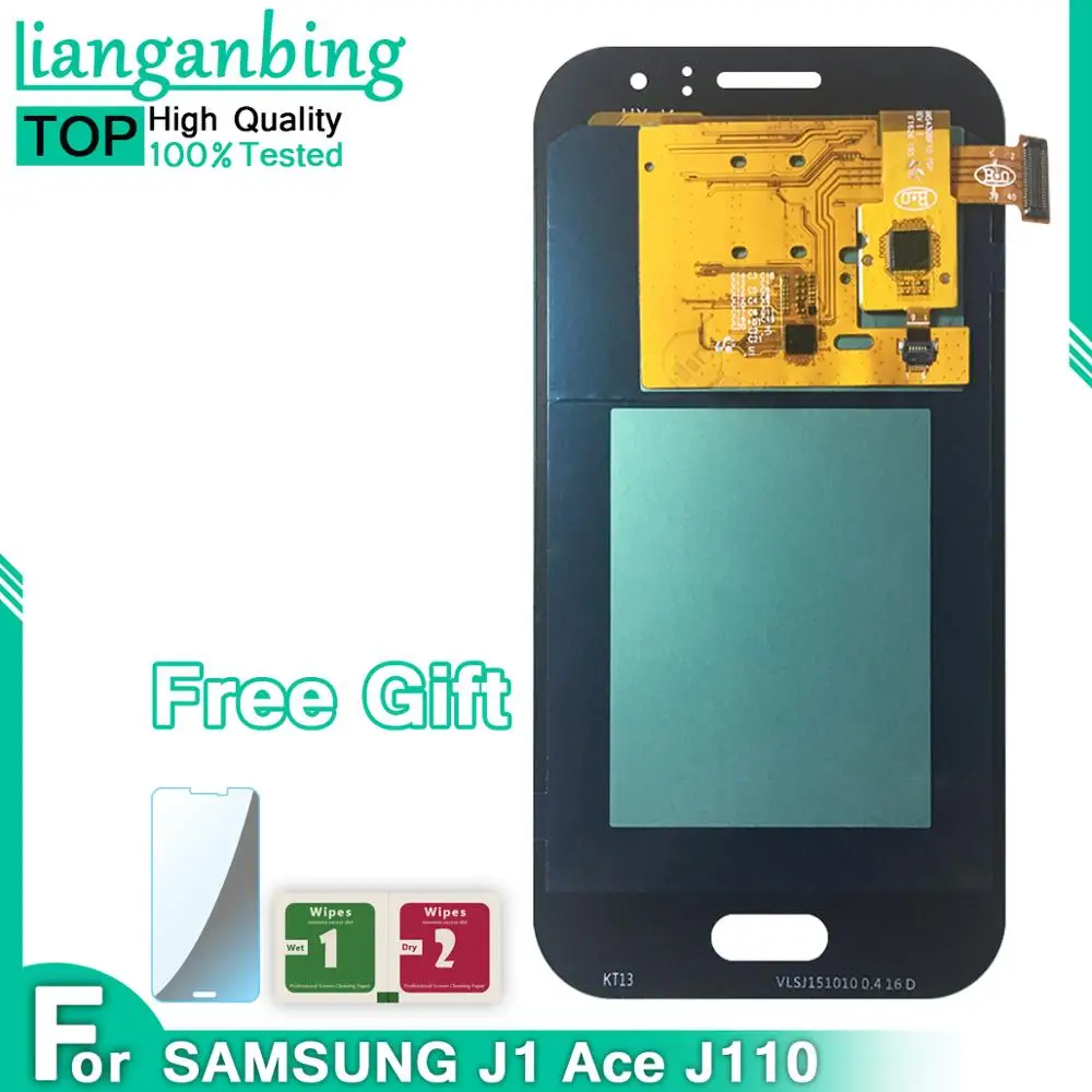 ЖК-дисплей Super AMOLED для Samsung Galaxy J1 Ace J110 SM-J110F J110H J110FM с сенсорным экраном и