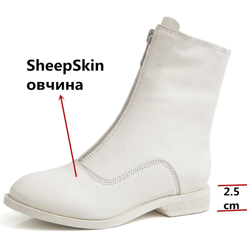 FEDONAS/модные женские ботильоны на квадратном каблуке; качественные ботинки для верховой езды из овечьей кожи; сезон осень-зима; теплые ботинки; женская обувь для ночного клуба