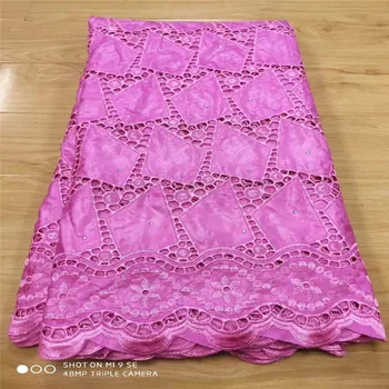 

2020 New arrival Stone african Bazin riche fabric with beads embroidery lace / bazin brode dress material Nigerian 3L042153