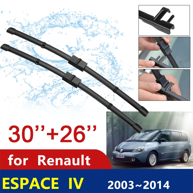 

Car Wiper Blade for Renault Espace IV 2003~2014 Windshield Wipers Car Accessories Stickers 2004 2005 2006 2007 2008 2009 2010