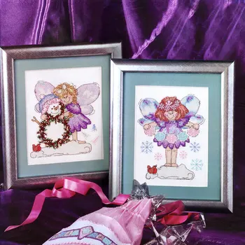 

Crazy94-2 DIY Homefun Cross Stitch Kit Packages Counted Cross-Stitching Kits New Pattern NOT PRINTED Cross stich Painting Set