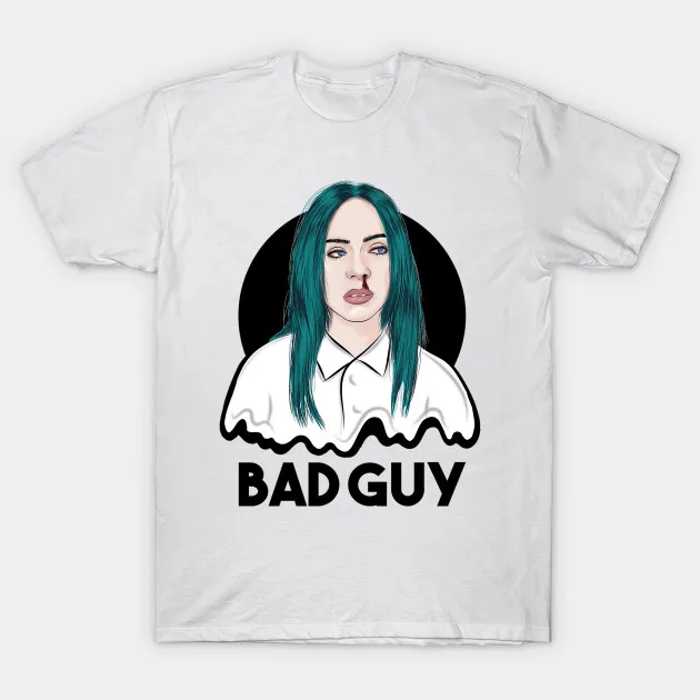 Men t shirt billie eilish bad guy 2 