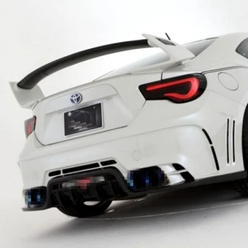 

For Subaru BRZ Spoiler Or Toyota GT86 ABS Plastic Material Unpainted Primer Color Rear trunk Spoiler Car Tail Wing Decoration