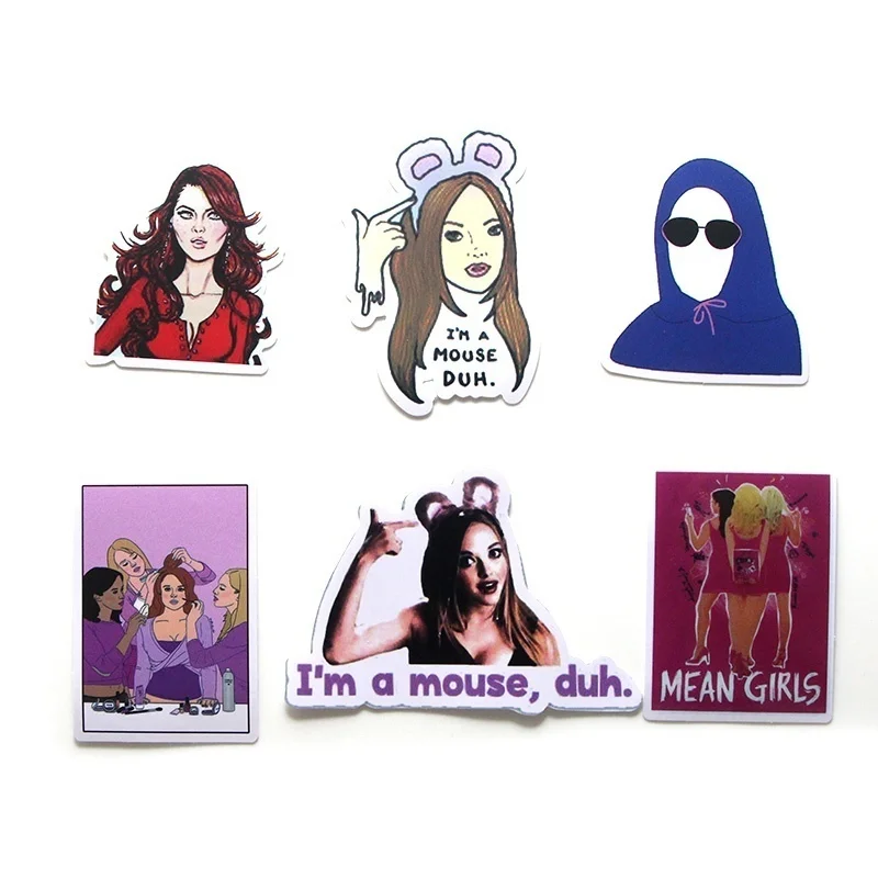 K416 20 шт./компл. Mean Girls 90s домашний Декор настенный мобильный телефон для ноутбука багаж ноутбук велосипедная гитара Скрапбукинг наклейки