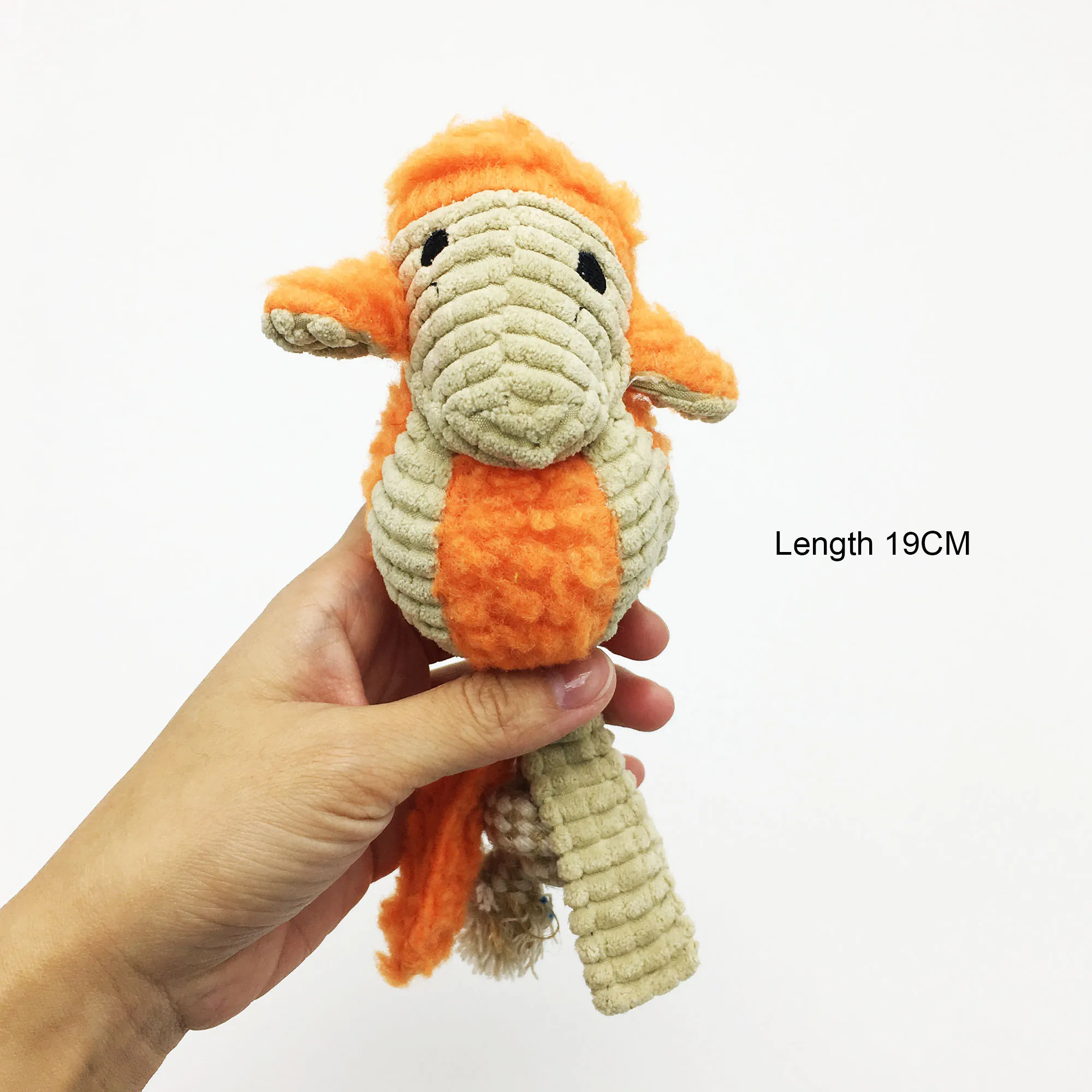 Sheep Bonzerpet животные Набивная игрушка собака пищалка плюшевая веревка звук пищащий жевательные игрушки Веревка из флиса долговечность Жевательная молярная интерактивная игрушка - Цвет: Sheep