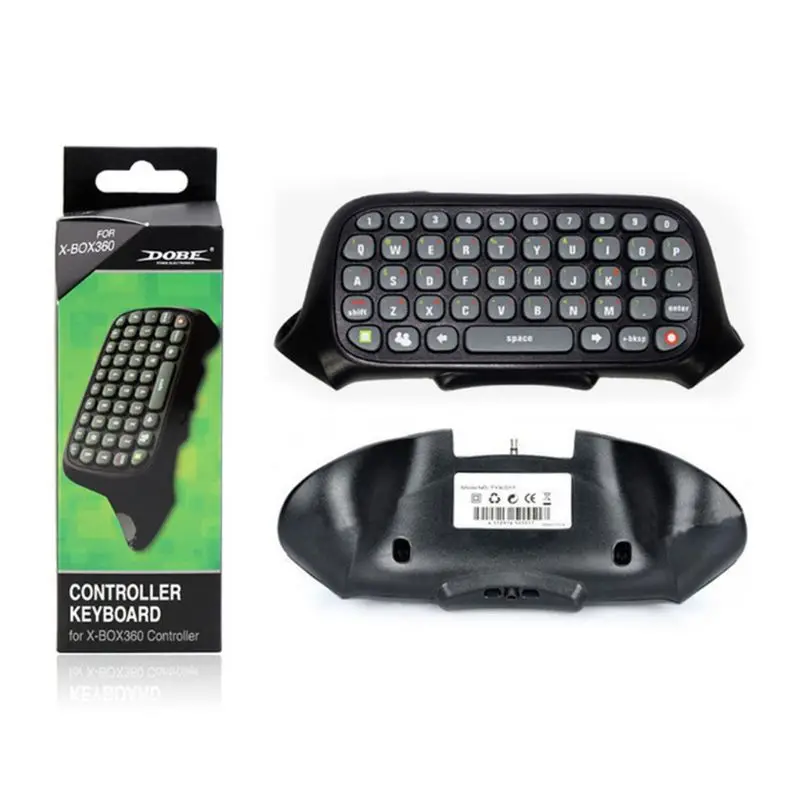

Mini 2.4GHz Wireless Controller Keyboard Keypad for Xbox 360 Console Game Kit
