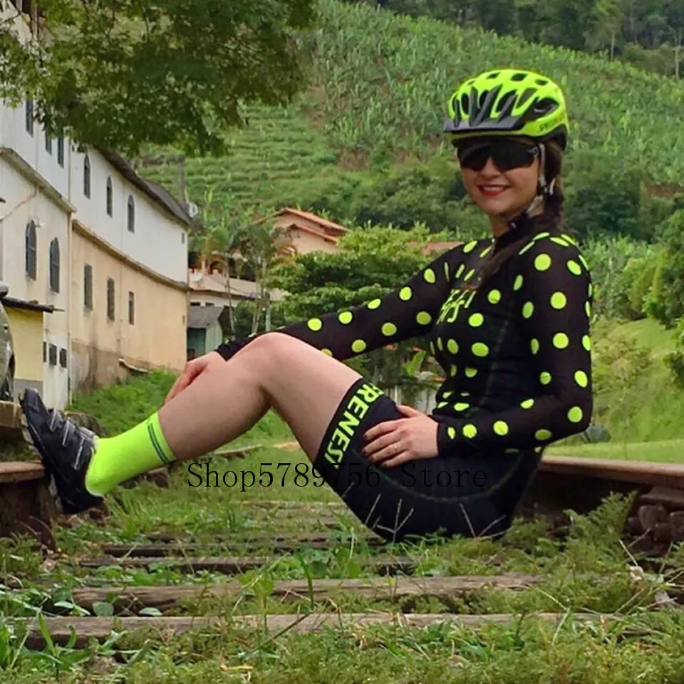 Frenesi colombia Cali ropa ciclismo mujer Маутейн велосипедная одежда skinsuit speedsuit дышащая велосипедная Джерси костюм купальник - Цвет: as picture