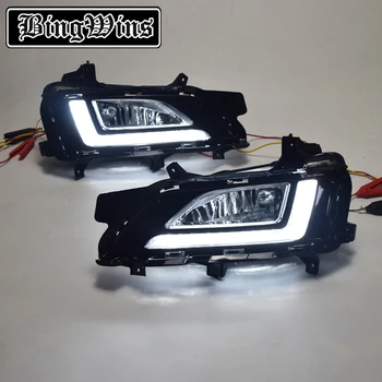 

Car style For HYUNDAI Tucson 2019 Special daytime running lamp LED daytime driving lamp fog lamp refitting assembly