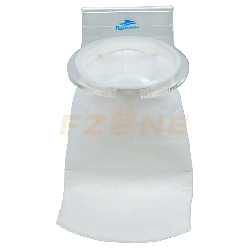 Aquarium BM 4/7 Inch Sump Micron Pre Filter Sock Bags Acrylic Holder