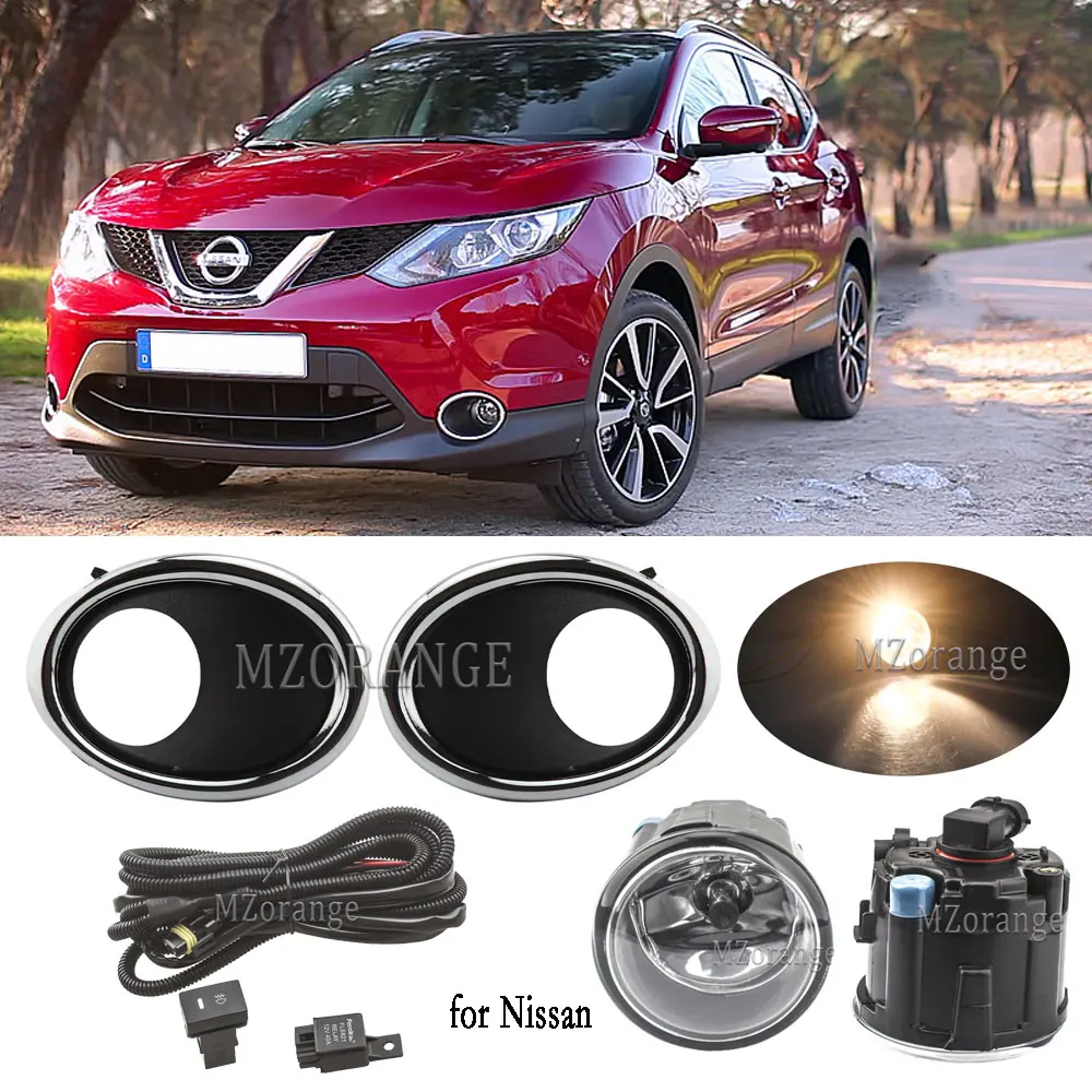 Fog Lights LED Fog Light for Nissan QASHQAI J11 ROGUE 2015 2016 2017