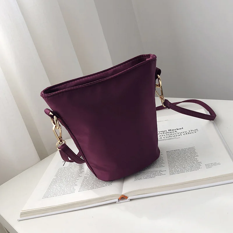 

Light WOMEN'S Shoulder Bag Waterproof Nylon Bag Large Capacity Outdoor Travel guang jie bao Versatile Casual Shoulder Bag