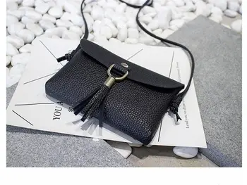 

CellDeal Vintage Small Handbag Fashion Tassel Shoulder Bags Mini Clutch Cross Body Bag High Quality Messenger Bags