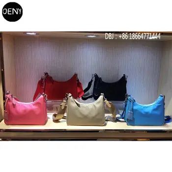 

Fashion Luxury Nylon Bag Three-piece Diagonal Cross Bag Handbag Women Waterproof Chain Bag French Bag Underarm Leisure Bag