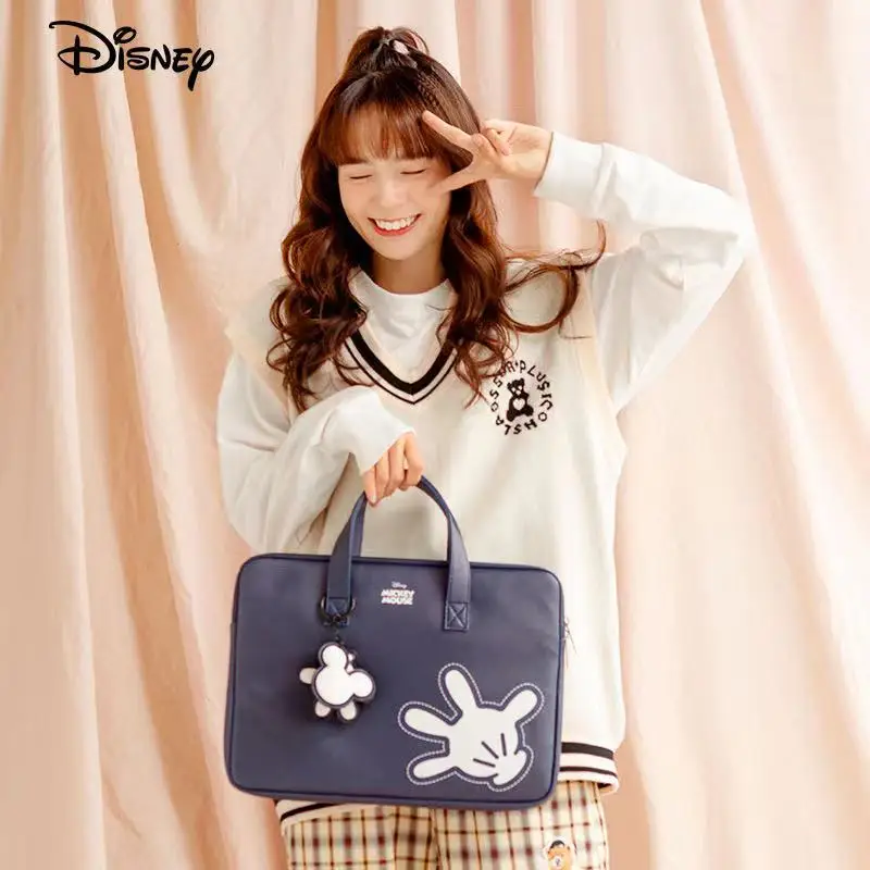 Disney Mickey Laptop Bag Case For Macbook Air Pro 13 14 15.6 Laptop Sleeve  Waterproof Notebook Bag For Dell Acer Asus Hp Handbag - Laptop Bags & Cases  - AliExpress