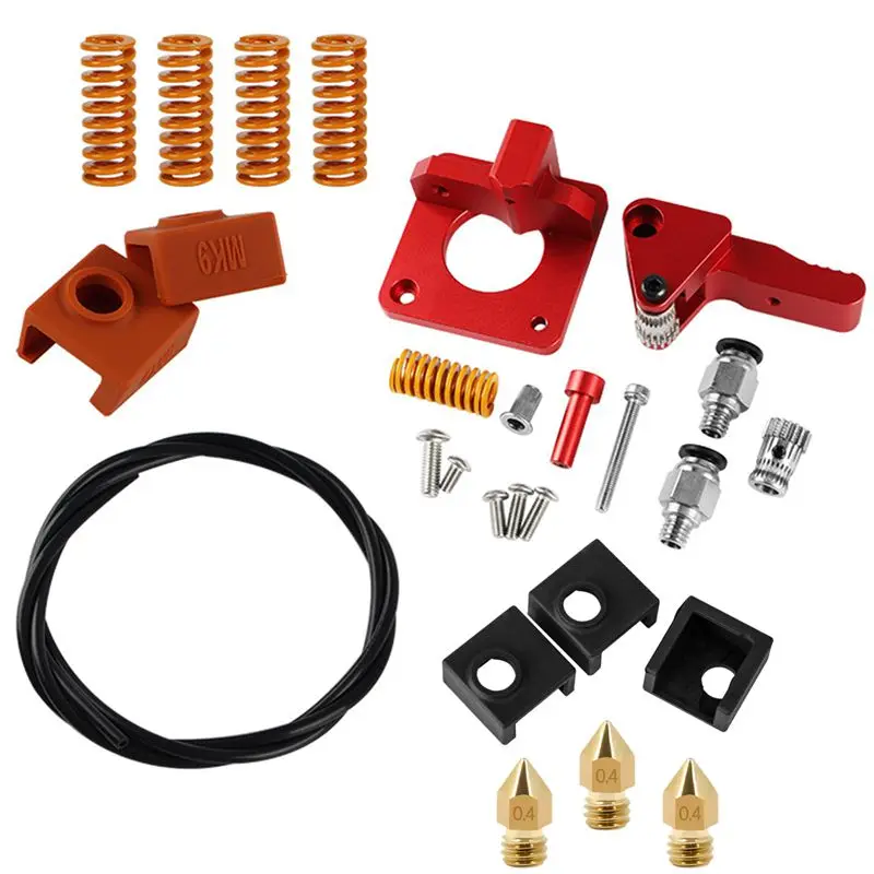 Нагревательный блок силиконовый чехол Mk7/Mk8/Mk9 Hotend для Ender 3 & Creality Cr 10S Pro Ptfe