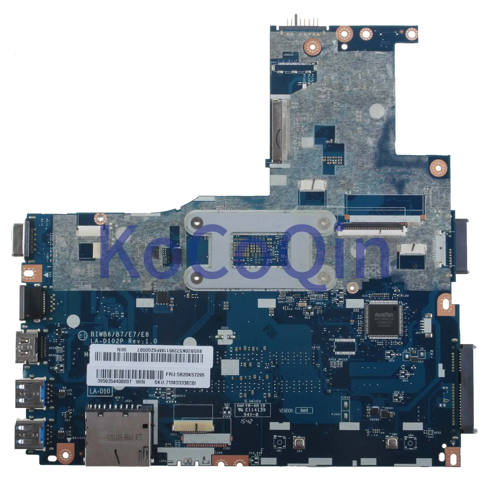 astounding KoCoQin Laptop motherboard For LENOVO B41-80 I7-6500U 14' inch Mainboard 5B20K57295 BIWB6/B7/E7/E8