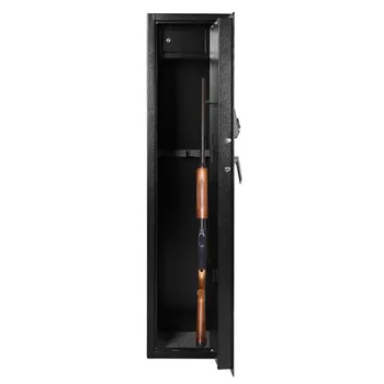 

ZOKOP Digital Gun Safe Box 5-Rifle Firearm Storage Cabinet Black Rectangular storage box For Gun