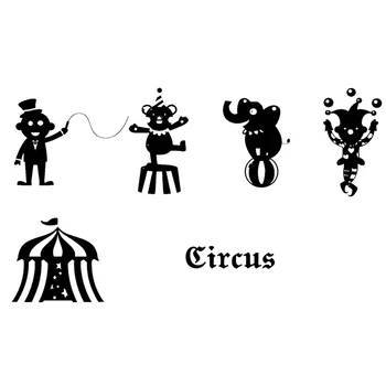 

Eastshape Circus Dies Clown Metal Cutting Dies Stencils for DIY Scrapbooking Decoration Embossing Handcraft Die Cut New 2019