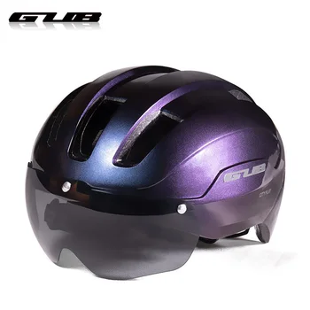 

Cycling Bicycle Helmet with Goggles Ultralight Integrally mold Road MTB Bike Safety Helmets for Motorcycle Skateboard Men Women