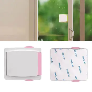 

Baby Safety Window Security Lock Children Security Plastic Protector Lock For Cabinets Baby Security Blocker Lock