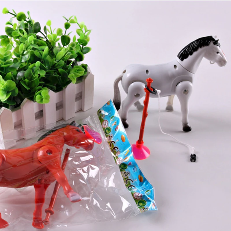 Plastic Electric Horse Around Pile Circle Toy Action Figure Giocattoli Di P N5O7 