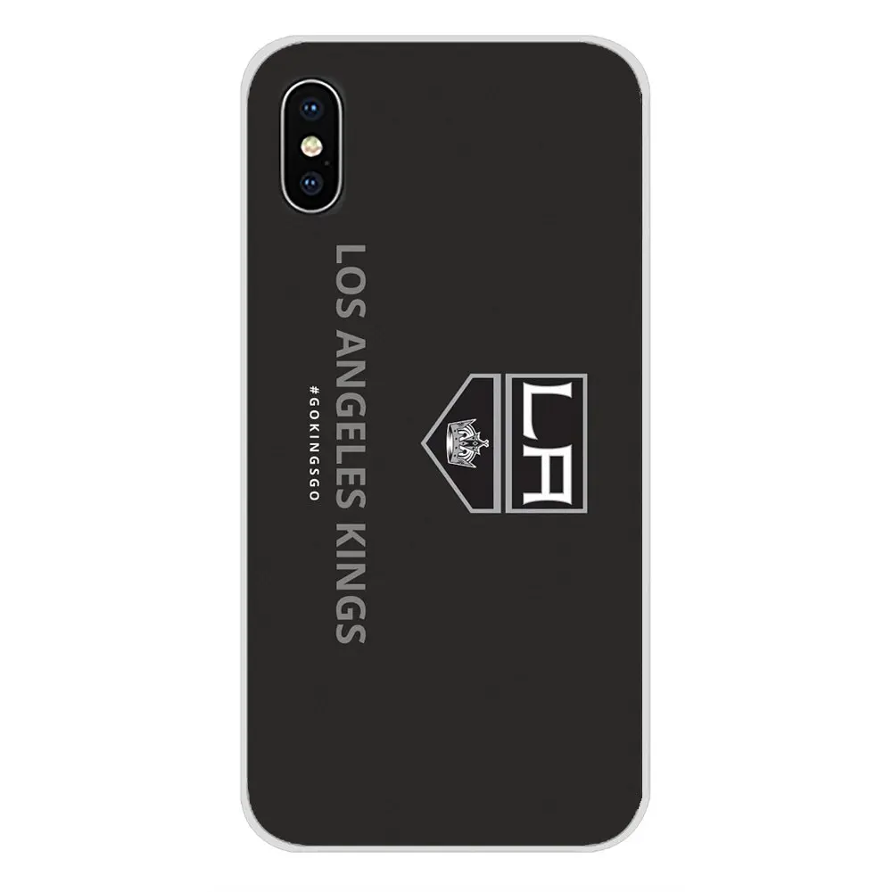 Аксессуары чехлы для телефонов Cool Best LA Kings для Apple IPhone X XR XS MAX 4 4s 5 5S 5C SE 6 6S 7 8 Plus ipod touch 5 6 - Цвет: images 6