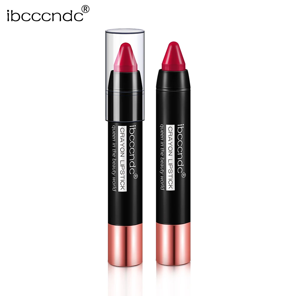 Brand Crayon Design Matte Lipstick Long Lasting Nude Lip Stick Waterproof Easy to Wear Matt Lips Batom Makeup 12 Colors Brand Crayon Design Matte Lipstick Long Lasting Nude Lip Stick Waterproof Easy to Wear Matt Lips Batom Makeup 12 Colors