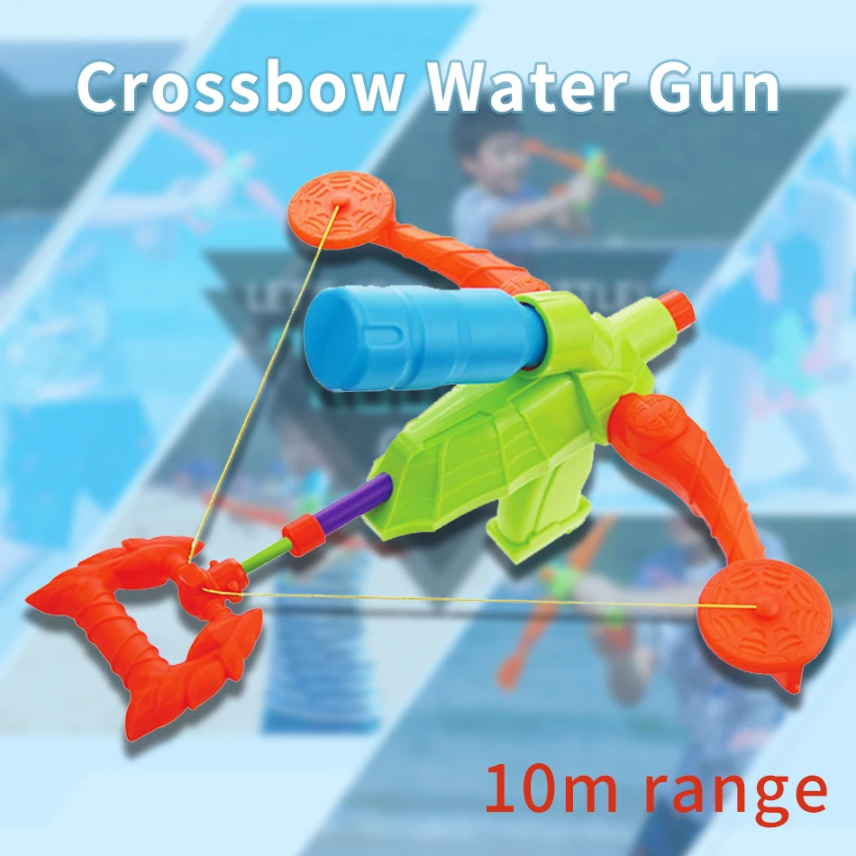 

Crossbow Watergun Toys Garden Water Guns Outdoor Beach Blaster Toy Kids Beach Game Squirt Water Pistol Toys For Children