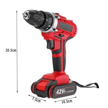 

6500mAh Rechargeable Hand Electric Drill Lithium Battery Screwdriver DIY Tool