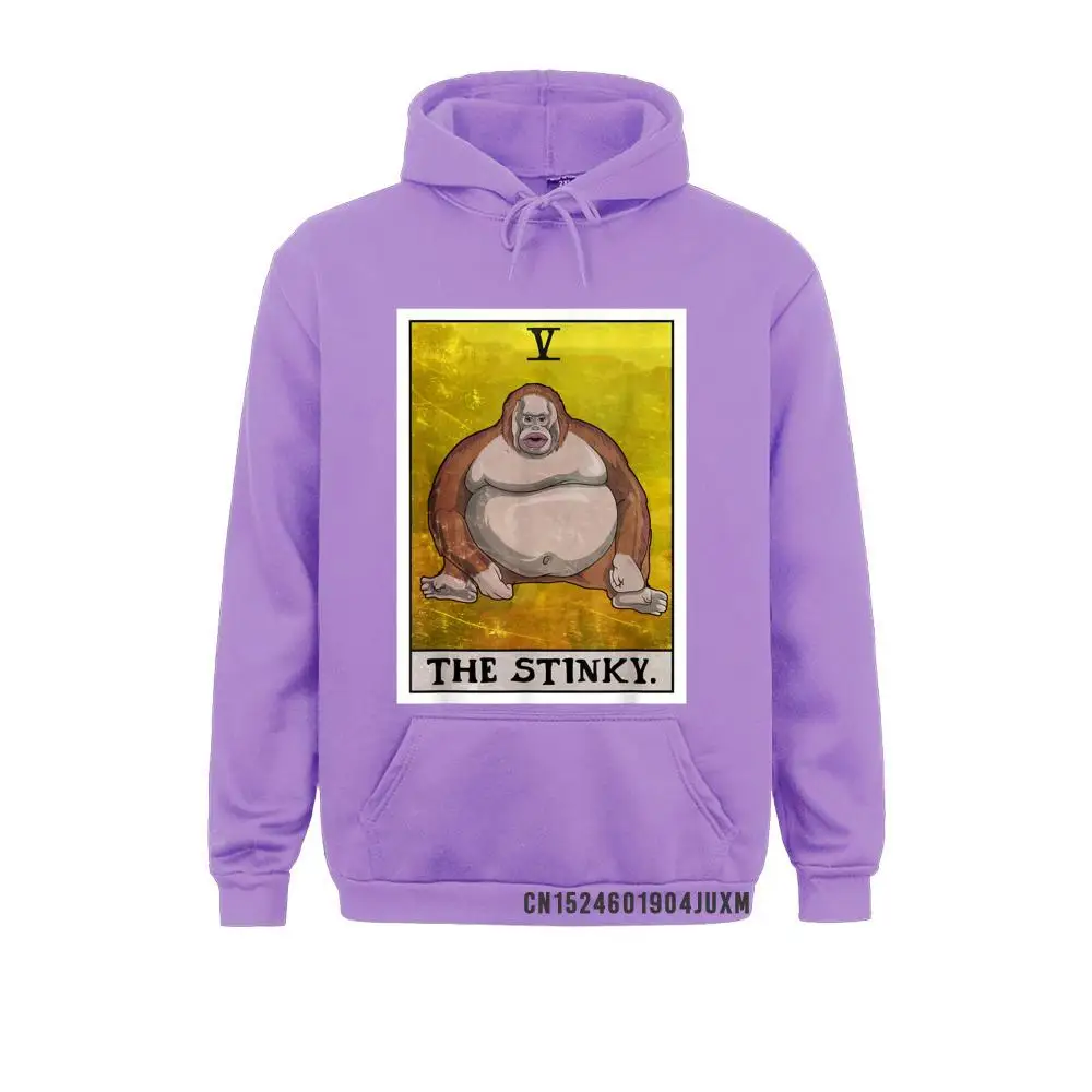 Th Stinky Meme Tarot Card Uh Oh Stinky Monkey T-Shirt__471 Design Summer Fall  Men Hoodies Sportswears Cute Long Sleeve Sweatshirts Th Stinky Meme Tarot Card Uh Oh Stinky Monkey T-Shirt__471purple