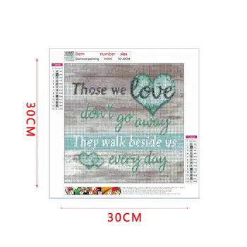 

Those We Love 5D Full Drill Diamond Painting Embroidery Cross Stitch Decor DIY H58C