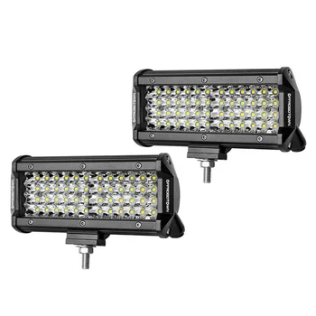 

Parts Work Light bar Aluminum alloy Waterproof 48LED Four-Row Engineering