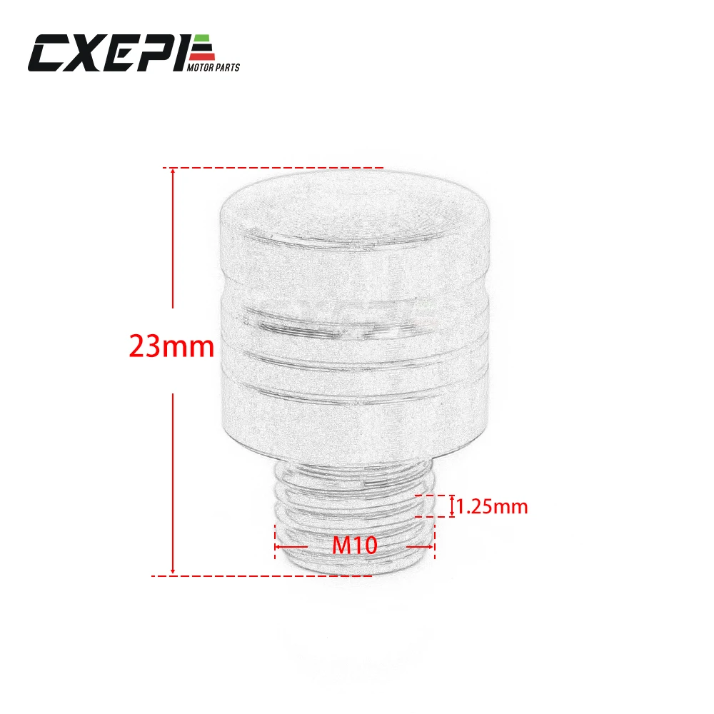 Для KAWASAKI Z750 Z 750 2007 2008 2009 2010 2012 пара Универсальный M10X1.25 мотоцикл зеркало