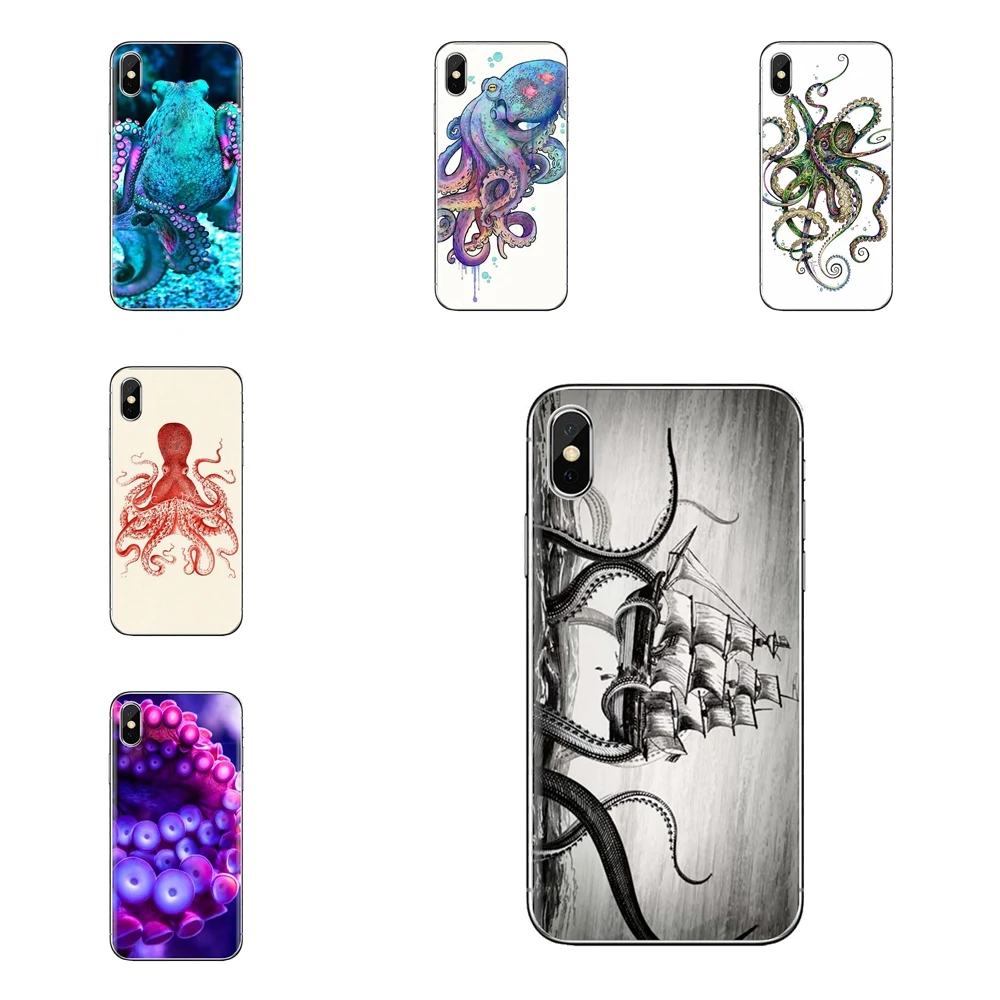 Для samsung Galaxy S2 S3 S4 S5 MINI S6 S7 edge S8 S9 Plus Note 2 3 4 5 8 Coque Fundas TPU Чехлы морские микросхемы