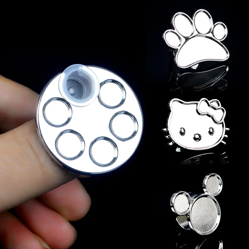 

Nail Tools Japanese Ring Color Palette Palette Painted Recommended Super Cute Cat Ankle Style