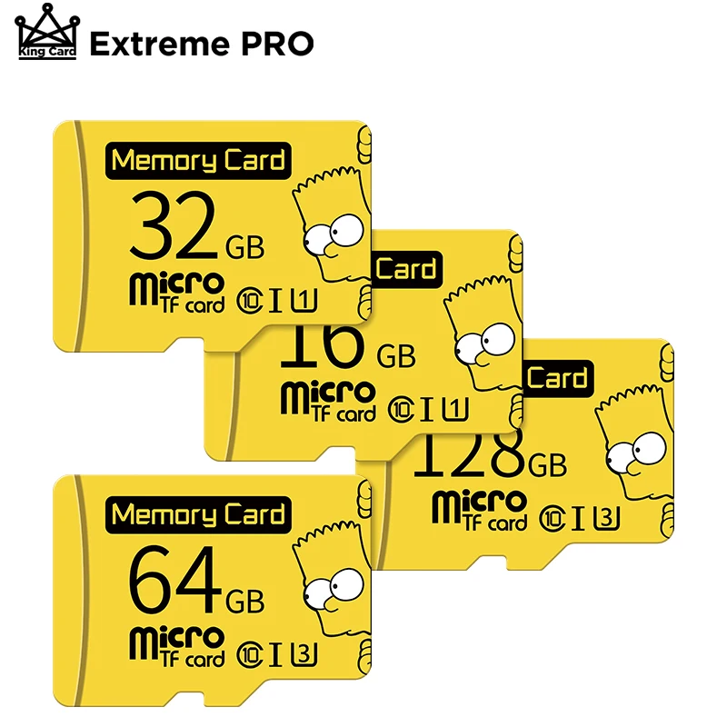 Mini carte SD TF classe 10, 16 go/32 go/64 go/256 go/512 go/128 go