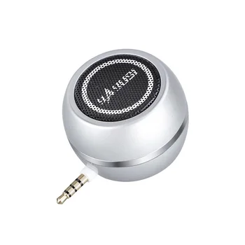 

Portable Speaker HIFI 3D Surround 3.5mm Aux Audio Jack Mini Wireless Round Shape Powerful Speaker Altavoz for Smart Phone