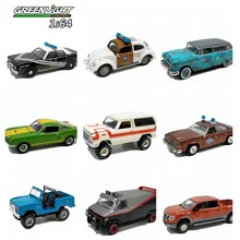 1: 64 зеленый свет Dodge Ramcharger PONTIAC chely Shelby GT350 Ford Nissan команда GMC Vandura литой модельный автомобиль