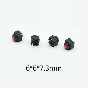 

10pcs red Mouse Switch Mute Button 6*6*7.3mm Silent Switch Wireless Mouse Wired Mouse Button Micro Switch