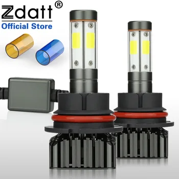 

Zdatt H4 Led Bulbs H7 LED Headlights H11 9005 9006 Ice Lamps 9004 9007 9008 H13 100W 12000LM COB Car Fog Lights 12V Automobiles