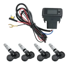 Автомобильный монитор давления в шинах с 4 внутренними датчиками, ЖК-дисплей, считывающий код, система контроля давления в шинах, Замена для Honda