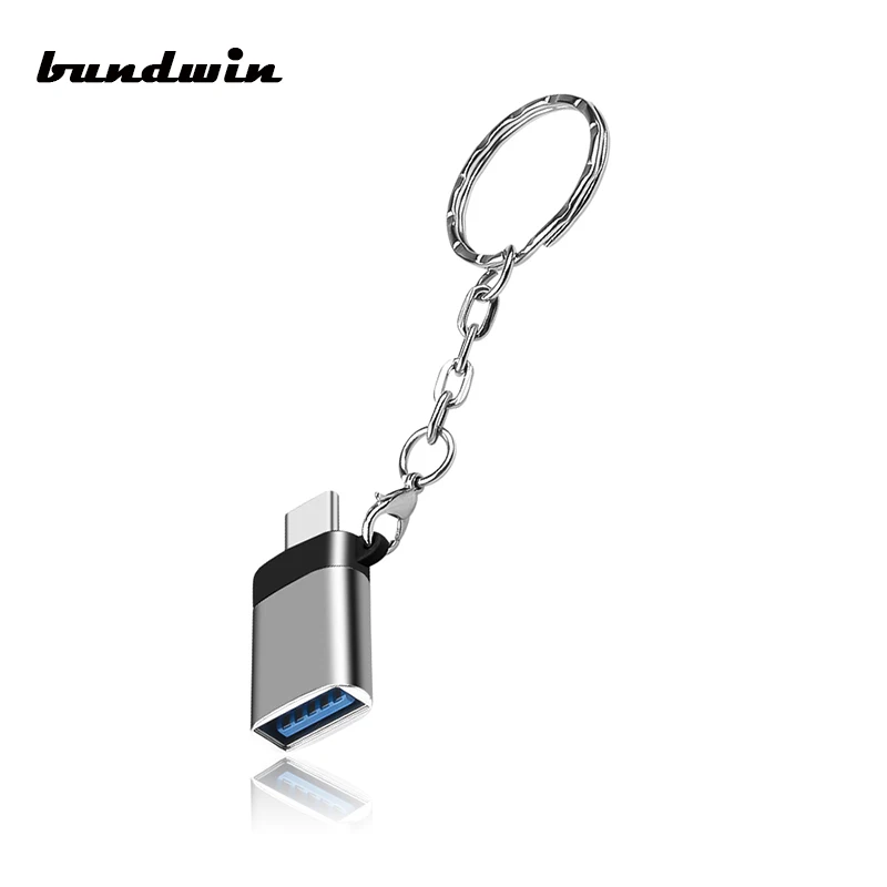 Bundwin USB 3 0 (Type A) штекер на USB3.1 C) гнездовой разъем конвертер адаптер Type C OTG для