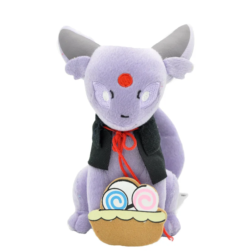 Espeon 18cm 12-20 см Пикачу Плюшевые игрушки в плюше 12 стилей животных плюшевые куклы Mewtwo мягкие плюшевые игрушки для детей детские подарки - Цвет: Espeon 18cm