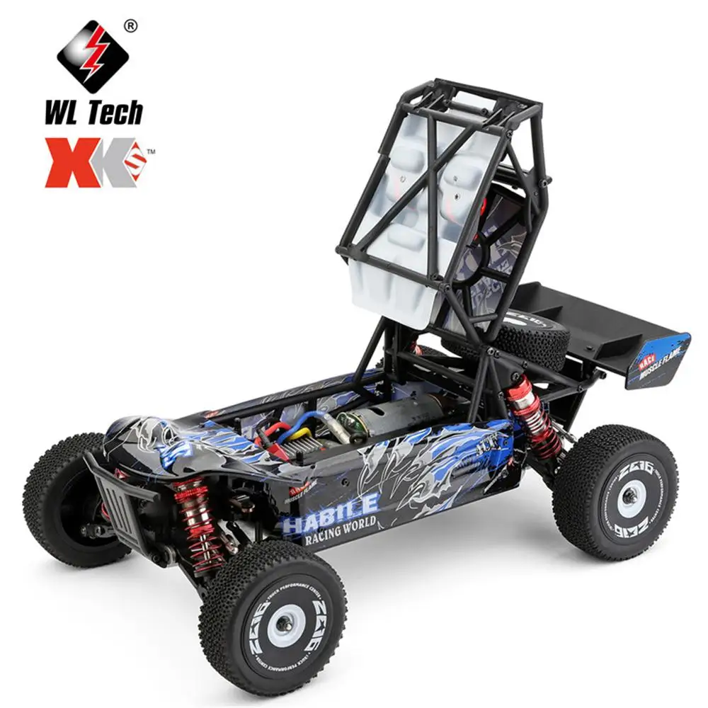 Wltoys 124018 60Km/h High Speed RC Car 1/12 Scale 2.4G 4WD RC Off-road Crawler RTR Electric RC Climbing Car Toy for Kids Wltoys 124018 60Km/h High Speed RC Car 1/12 Scale 2.4G 4WD RC Off-road Crawler RTR Electric RC Climbing Car Toy for Kids