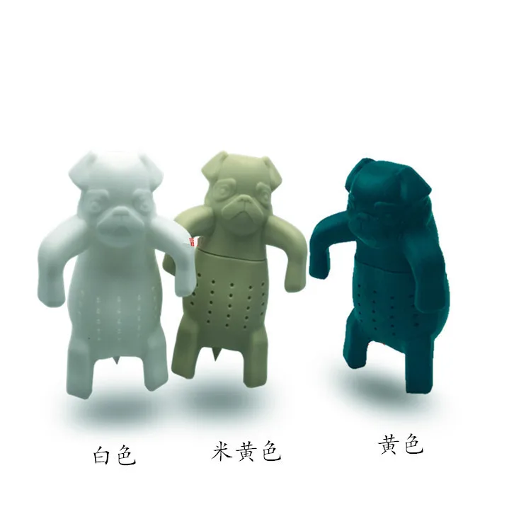 

Silica Gel Pet Dog Silicone Tea Maker Puppy Doberman Pinscher Tea Strainer Shar Pei Tea Strainer Tea Bags Tea Set