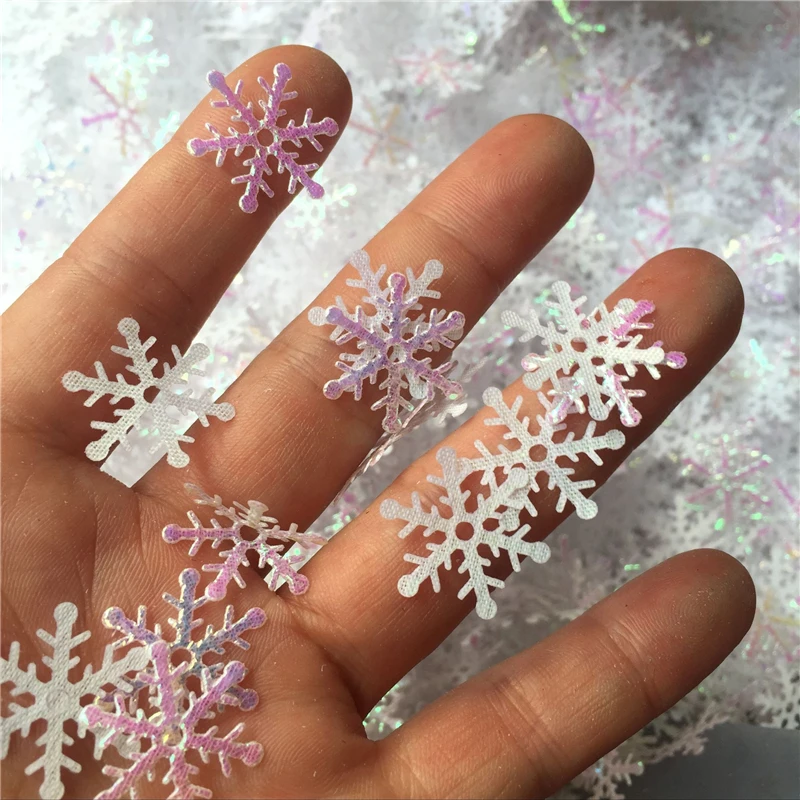 

300pcs/lot Snowflake Frozen Party Christmas Decorations Home Winter Wedding Party Decoration Navidad Snowflakes Decorations