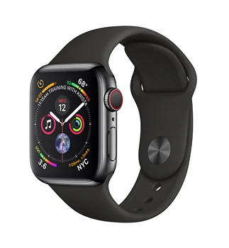 

Apple Watch Series 4 smart Watch black OLED mobile GPS (satellite)