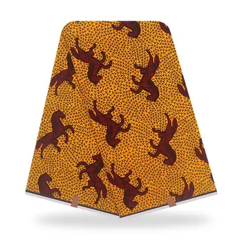 

100%Cotton Veritable Wax African Original Veritable Real Pagne Wax Veritable Wax Veritable For Ankara Dress Soft Real Pagne Wax