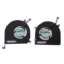 'H7JA 1Pair A1286 Fan for macbook Pro 15'' A1286 Left and Right Side CPU GPU Cooling Fan 2009 2010 2011 Cooler Heatsink'